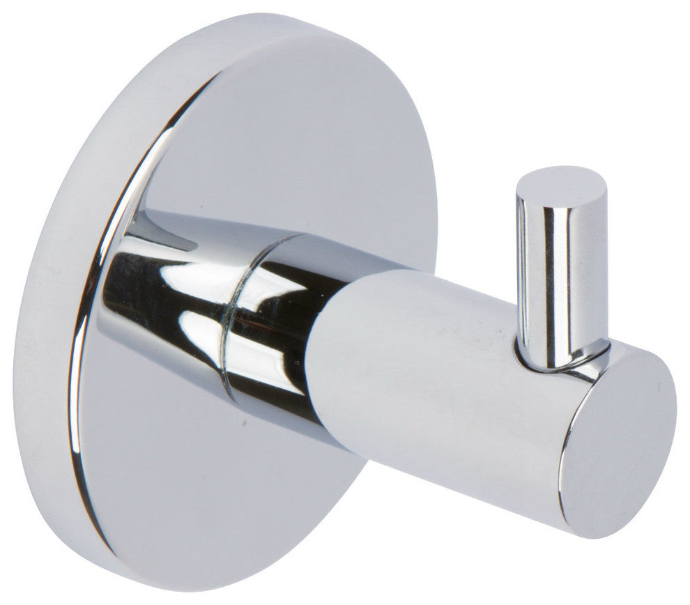 900 Series Bath Single Robe Hook, Polished Chrome