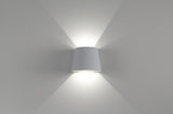 Cone, Marine Grade Outdoor Sconce, Color Tuning LED, Satin