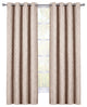 Hilton Blackout Thermal Insulated Curtains, Set of 2, Taupe, 108"x84"