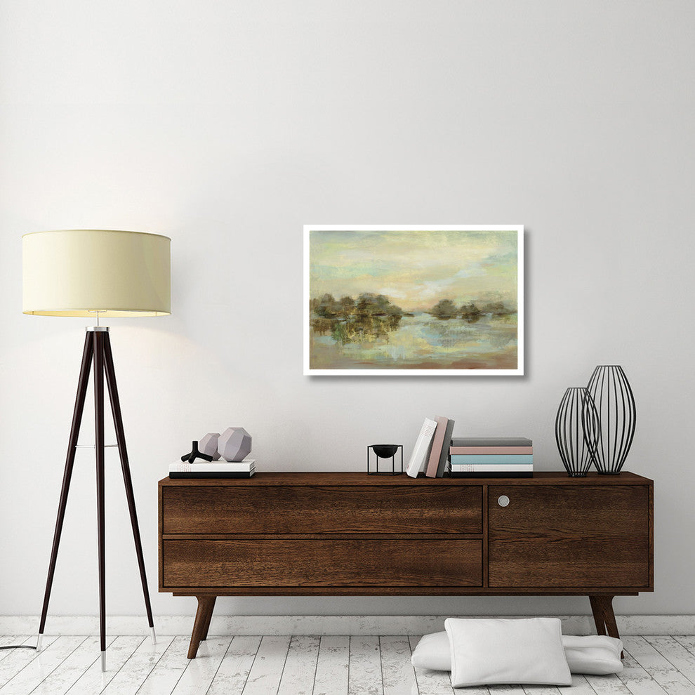 "Dreamy Lake" Digital Paper Print by Silvia Vassileva, 38"x26"