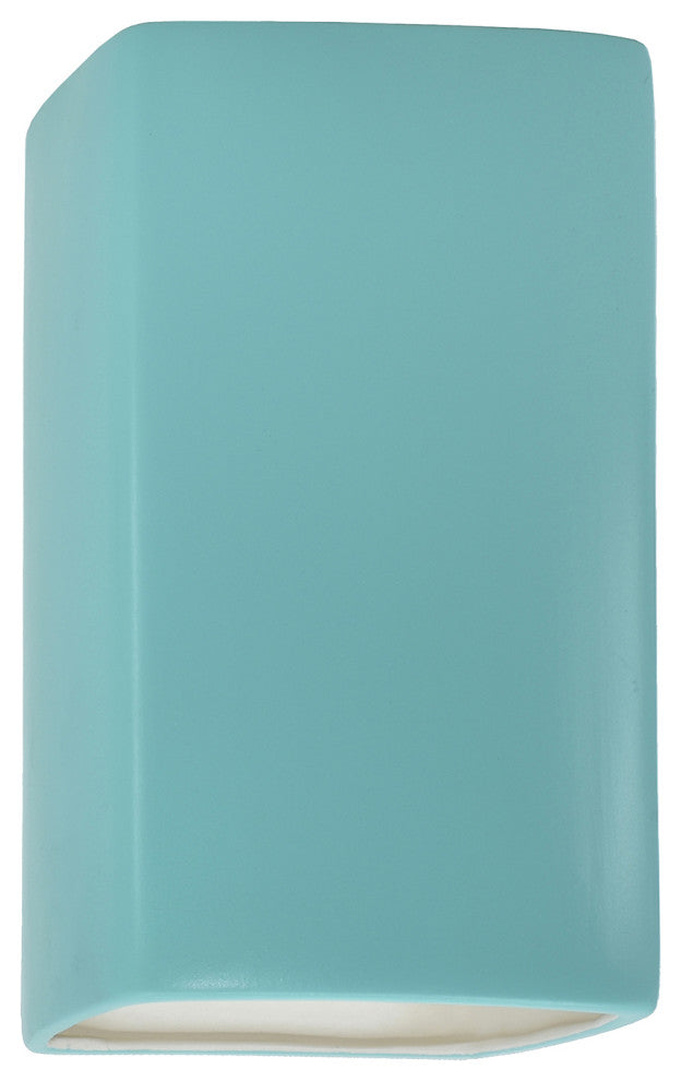 Ambiance ADA Large Rectangle Wall Sconce, Closed, Reflecting Pool, LED