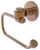 Continental Europen Style Toilet Tissue Holder, Brushed Bronze