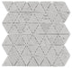 Burgos White Marble Mosaic Floor and Wall Tile, Sample