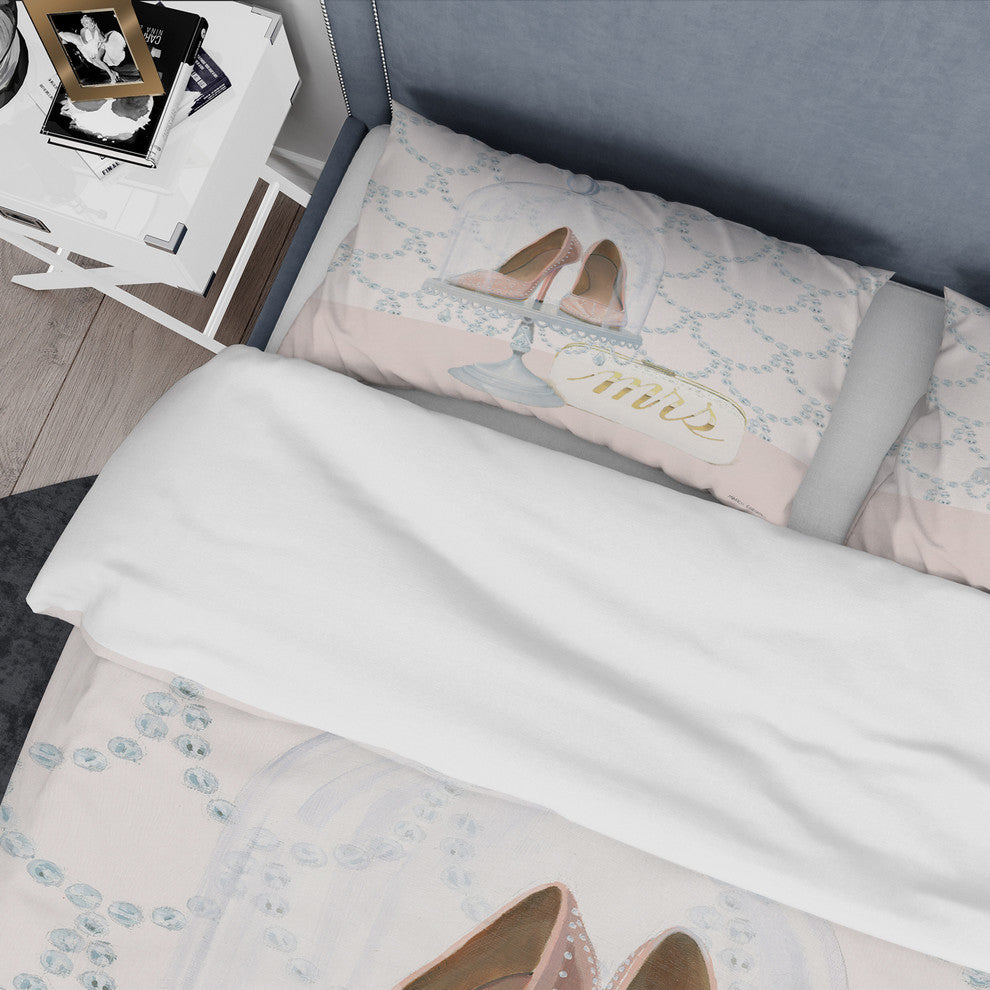 Fashion and Glam Shoes I Glam Duvet Cover Set, King