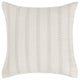 Abraham Cotton Linen Sham, Eggshell Beige, Euro Sham