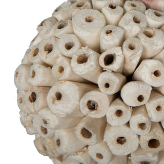 Close-up of isolated sola ball components on a white background (alternate_white_close).