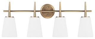 Generation Lighting 4440404 Driscoll 4 Light 31"W Bathroom Vanity - Satin Brass