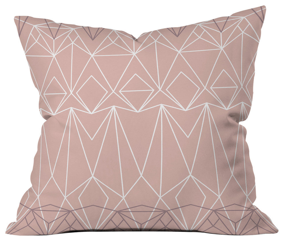 Mareike Boehmer Simplicity 3 Throw Pillow, 16"x16"