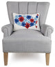 Usa Flowers Hook Pillow