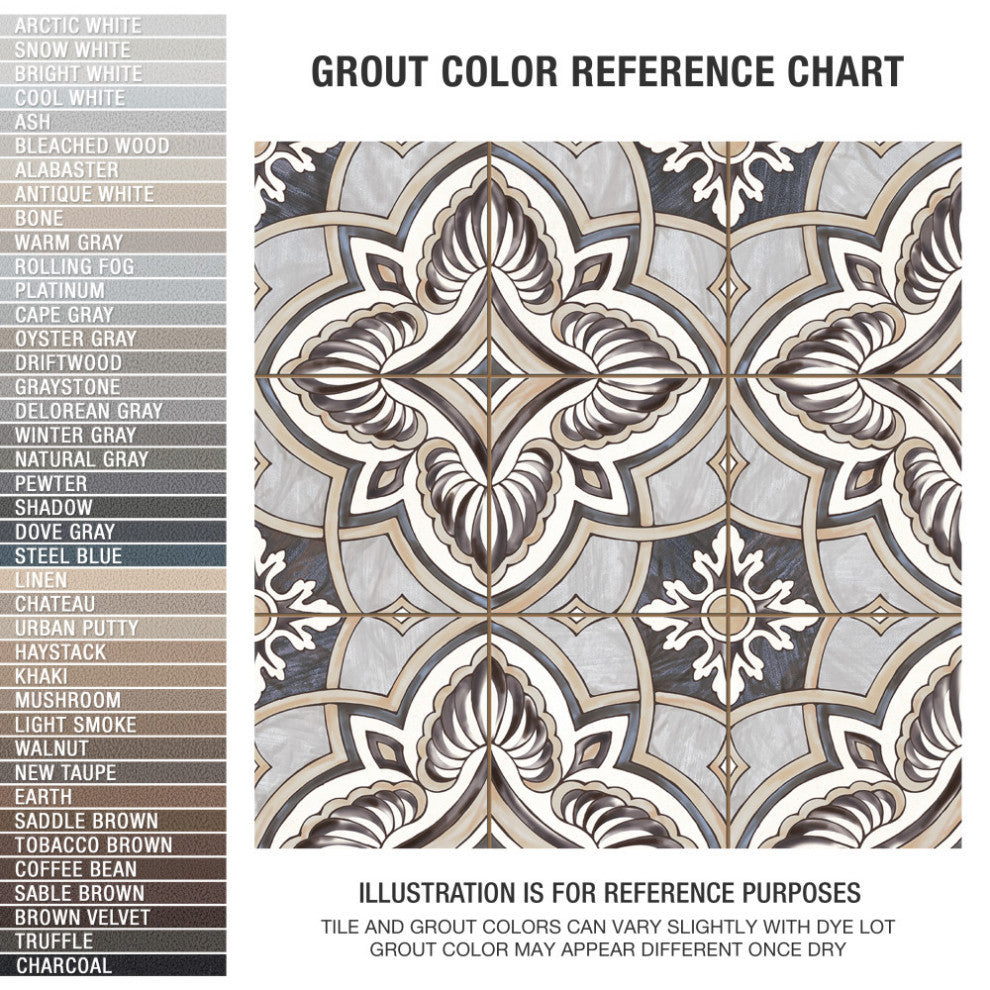 Harmonia Grove Grey Ceramic Floor and Wall Tile