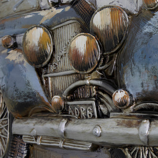 Blue Vintage Car