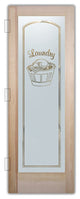 Laundry Door - Cat Nap - Douglas Fir (stain grade) - 32" x 96" - Book/Slab Door