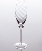 Romanza Optic Champagne Flutes, Set of 4