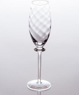 Romanza Optic Champagne Flutes, Set of 4