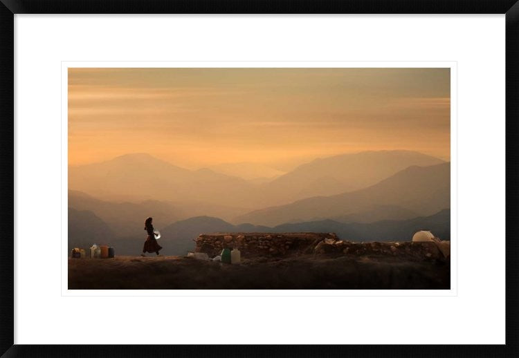 "Water" Framed Digital Print by Lou Urlings, 30"x20"