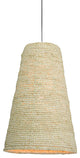 East at Main Lula Cream Raffia Pendant Light