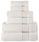 Ivory6-Piece Turkish Cotton Towel Set