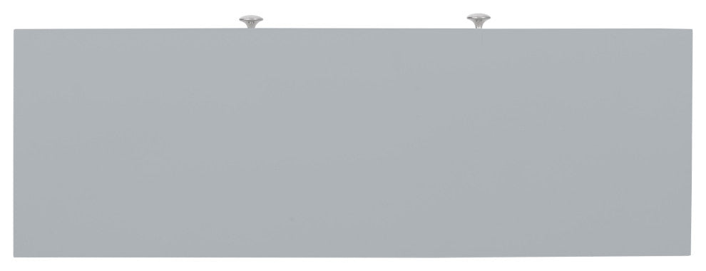 Lewis Wall-Mounted Bathroom Storage Cabinet With Drawers, Gray