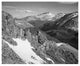 "Barren mountains with snow, Rocky Mountain NP, 1941-1942" Paper Art, 24"x20"