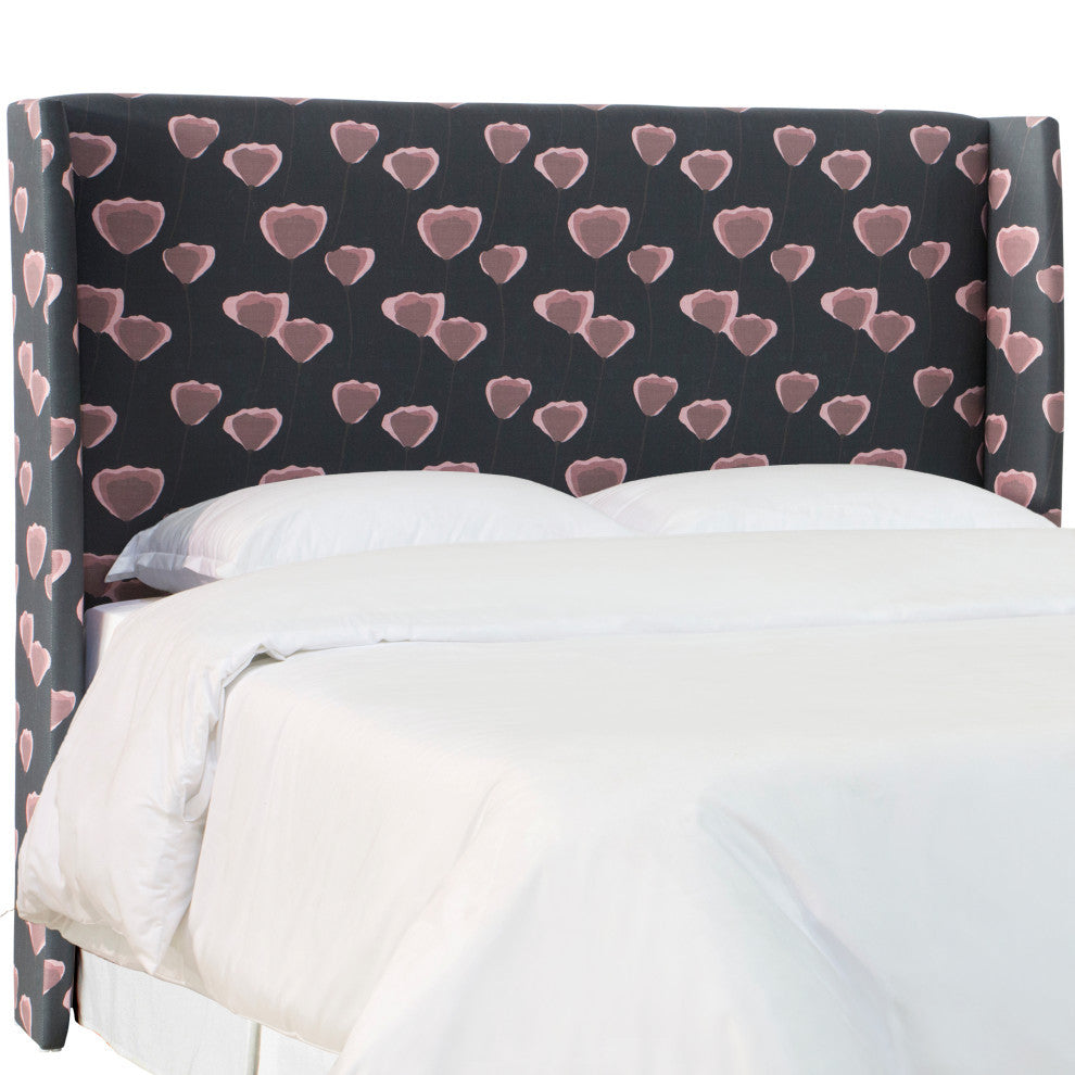 King Wingback Headboard, Poppy Navy