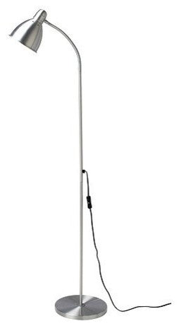 Aluminum Floor/Reading Lamp