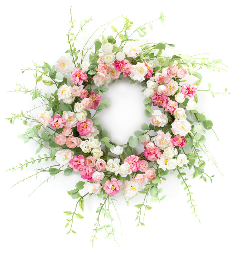 Mixed Floral Wreath