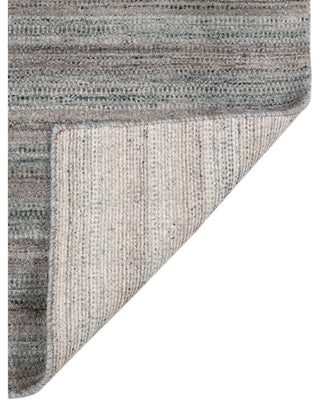 Rufina Handmade Wool Blend Area Rug, Gray/Blue, 3'x5'