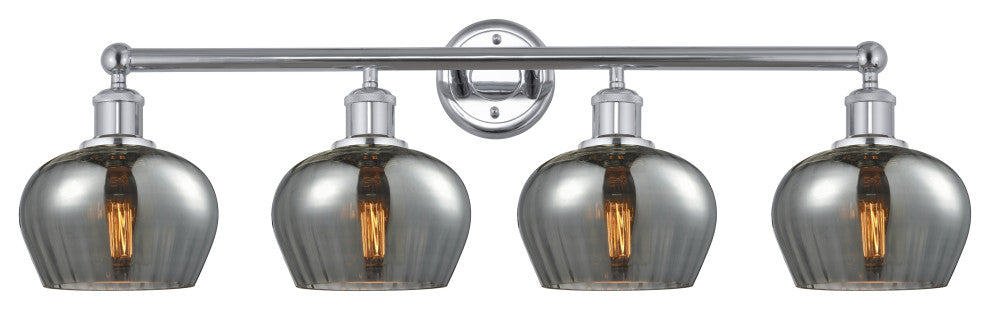 Innovations 616-4W-PC-G93 Fenton 4 Light 33.5" Bath Vanity Light Polished Chrome