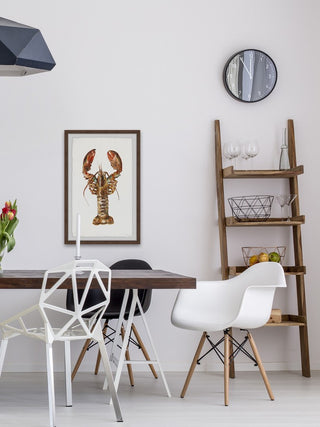 "Mighty Lobster" Framed Painting Print, 20"x30"