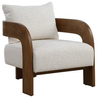 Uttermost Rowan Ivory Accent Chair