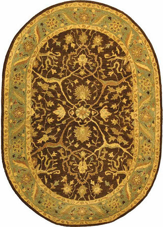 Safavieh Antiquities at14f Rug, Brown/Green, 6'0"x9'0"