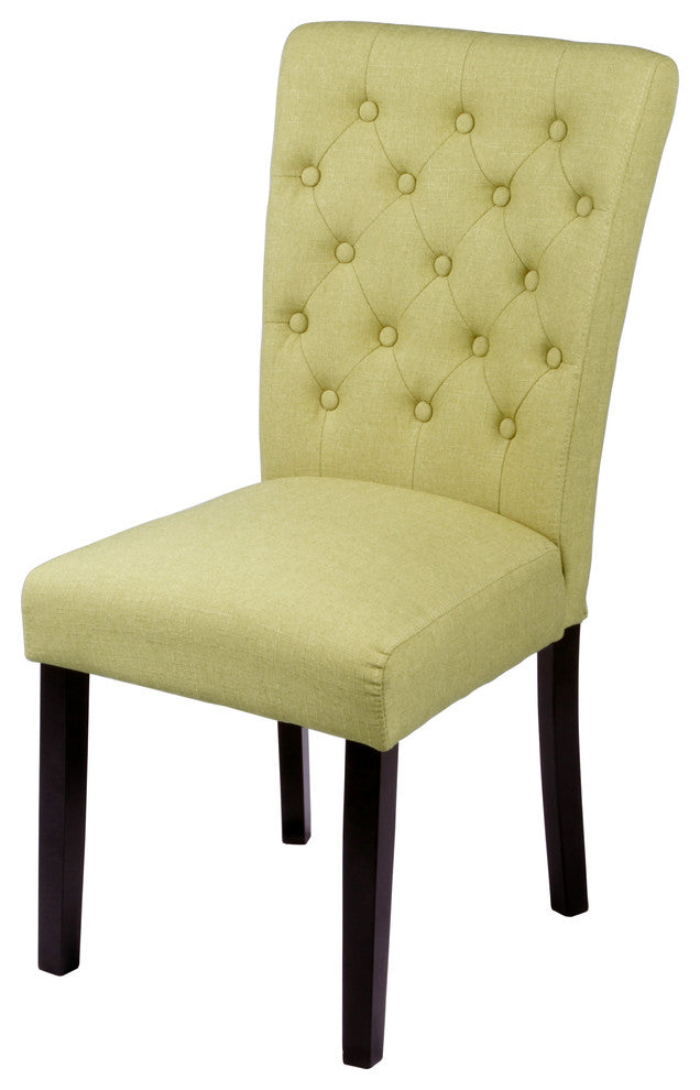 Sopri Apple Green Dining Chairs, Set of 2