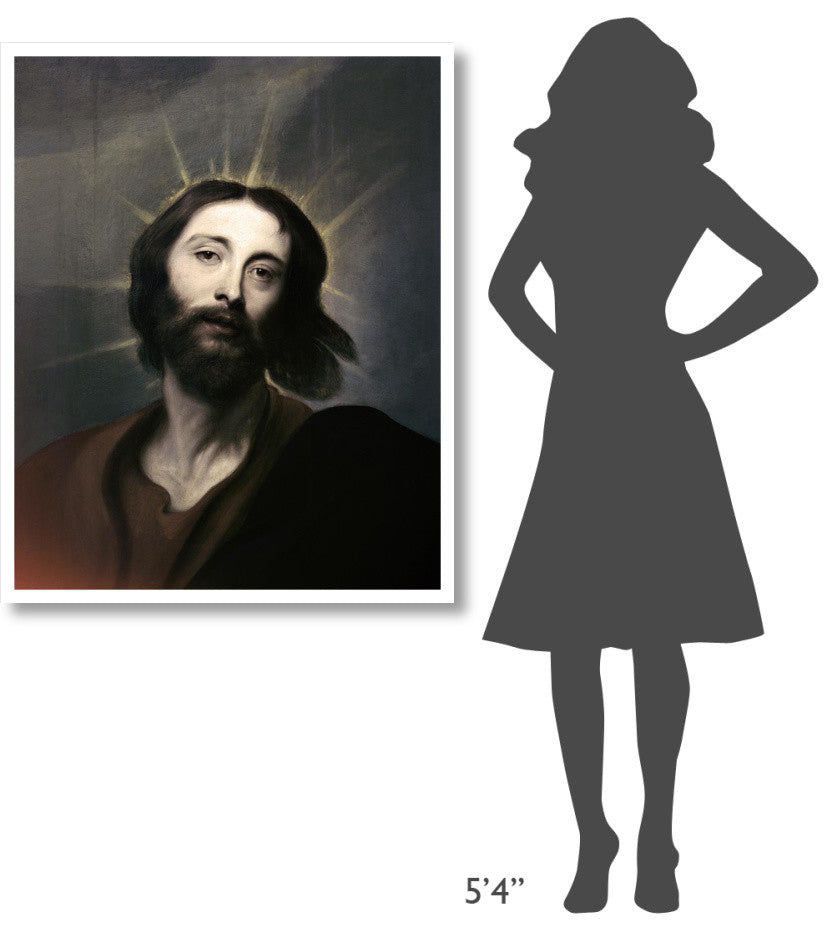 "Jesus Holy Christ" Digital Paper Print by Anthony Van Dyck, 34"x42"