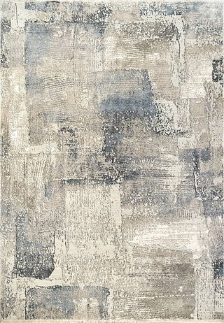 Dynamic Rugs Refine Shrink Poly Area Rug, Beige Slate, 7'x9'6"