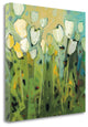 "White Tulips I" By Jennifer Harwood, Giclee Print on Gallery Wrap Canvas
