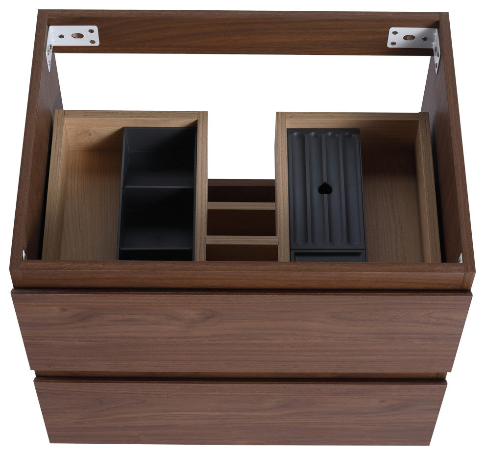24" Wall-Mounted Bath Vanity, Top and Basin