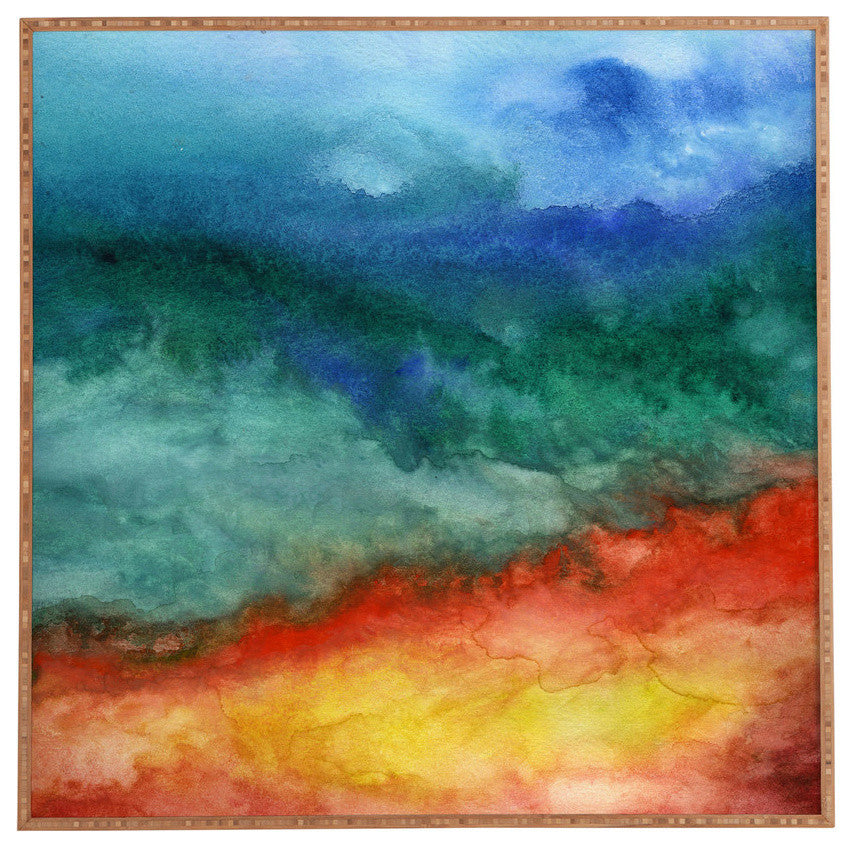Deny Designs Jacqueline Maldonado Leaving California Framed Wall Art