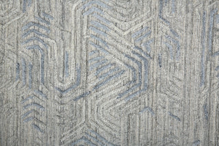 Weave & Wander Huntley Rug, Light Blue/Gray, Rug, 5' X 8'