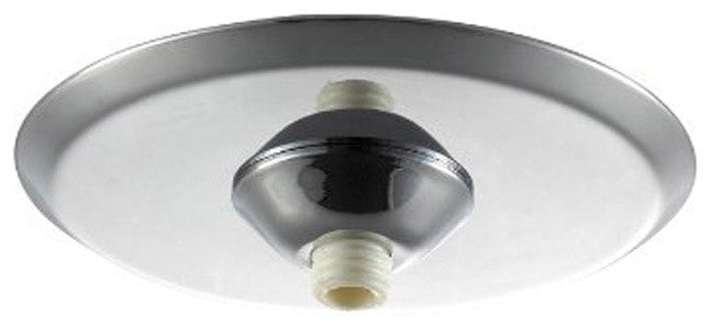 Miniature Low Profile Round Quick Connect Canopy With Wire Housing, Chrome