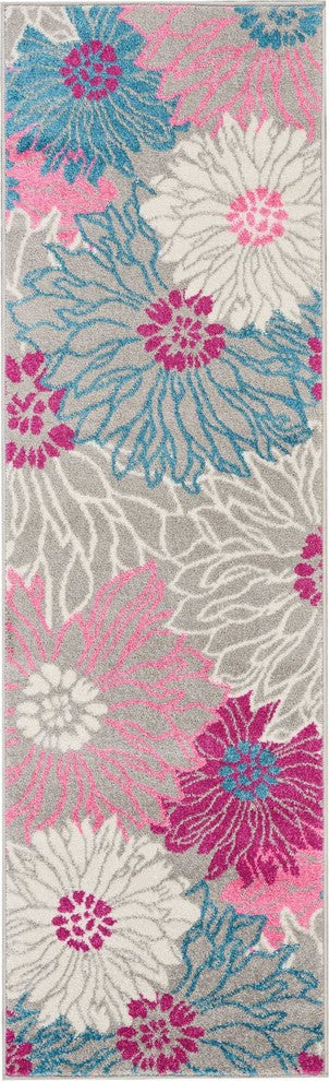Nourison Passion Gray Area Rug, 1'10"x6'