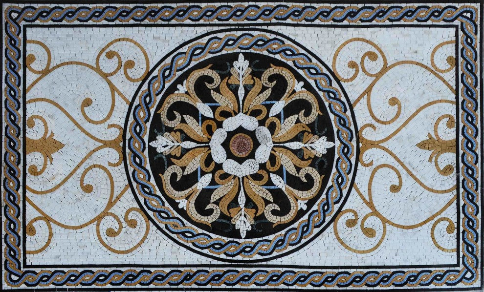 Mosaic Rug, Orientus, 78"x48"