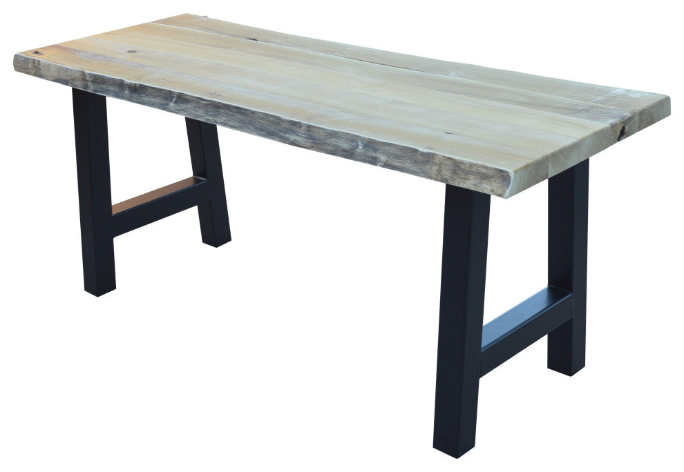 Live Edge Locust Ridgemont Table, Unfinished, 6 Foot