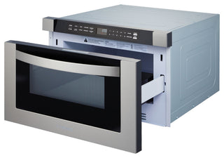 24" Built-in Microwave Drawer With Automatic Presets, Stainless Steel