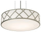 Haven 17'' Pendant, Satin Nickel