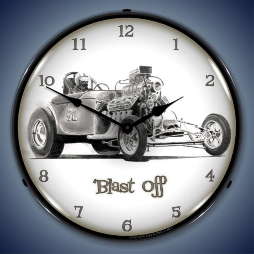 TO711160 Blast Off Clock