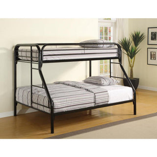 Morgan Twin Over Full Bunk Bed Black