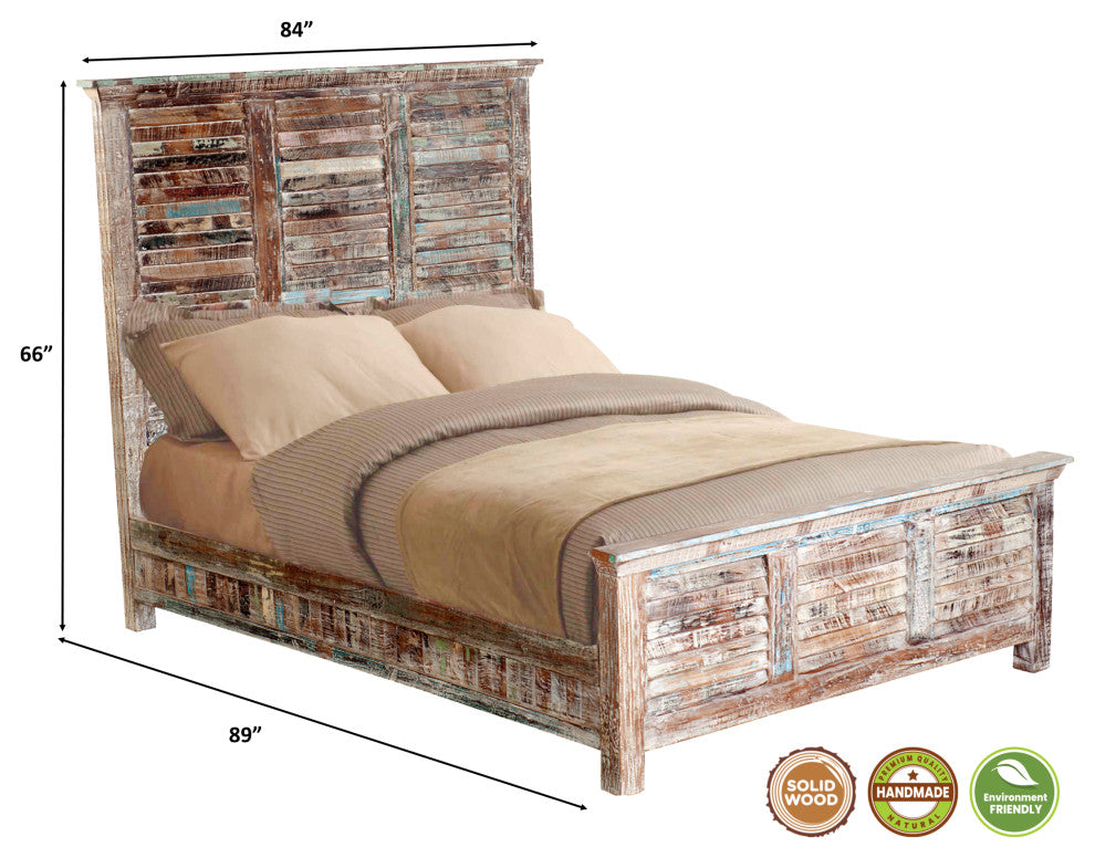 Cassidy Panel Bed, King