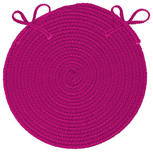 Colonial Mills Chair Pad Boca Raton Magenta Chair Pad