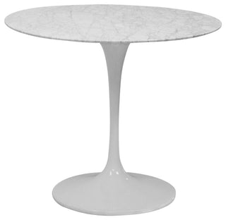 EZ Mod Tulip Table Marble Top Round, 47"