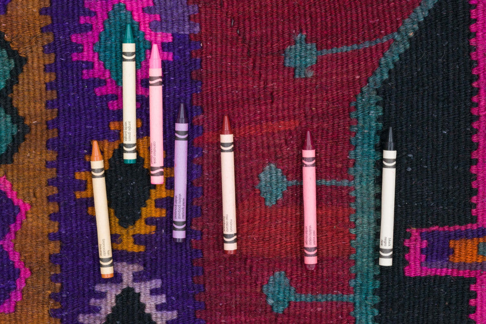 Vintage Kars Kilim Rug 5' 3" x 13' 5", 63 in. x 161 in.